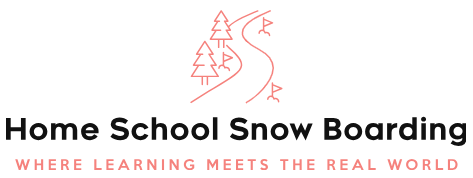 Home School Snow Boarding Logo